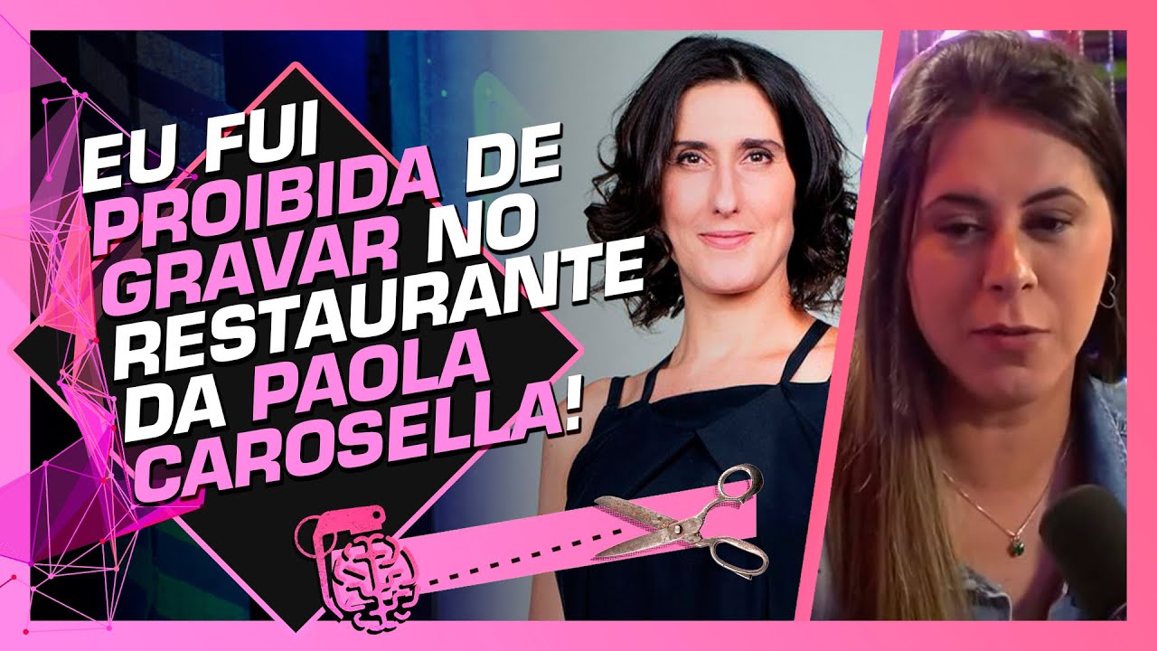 TRETA DO CANCELAMENTO DO ARTURITO DE PAOLA CAROSELLA  - JULIANA VENÂNCIO e PAULO FRAGOSO