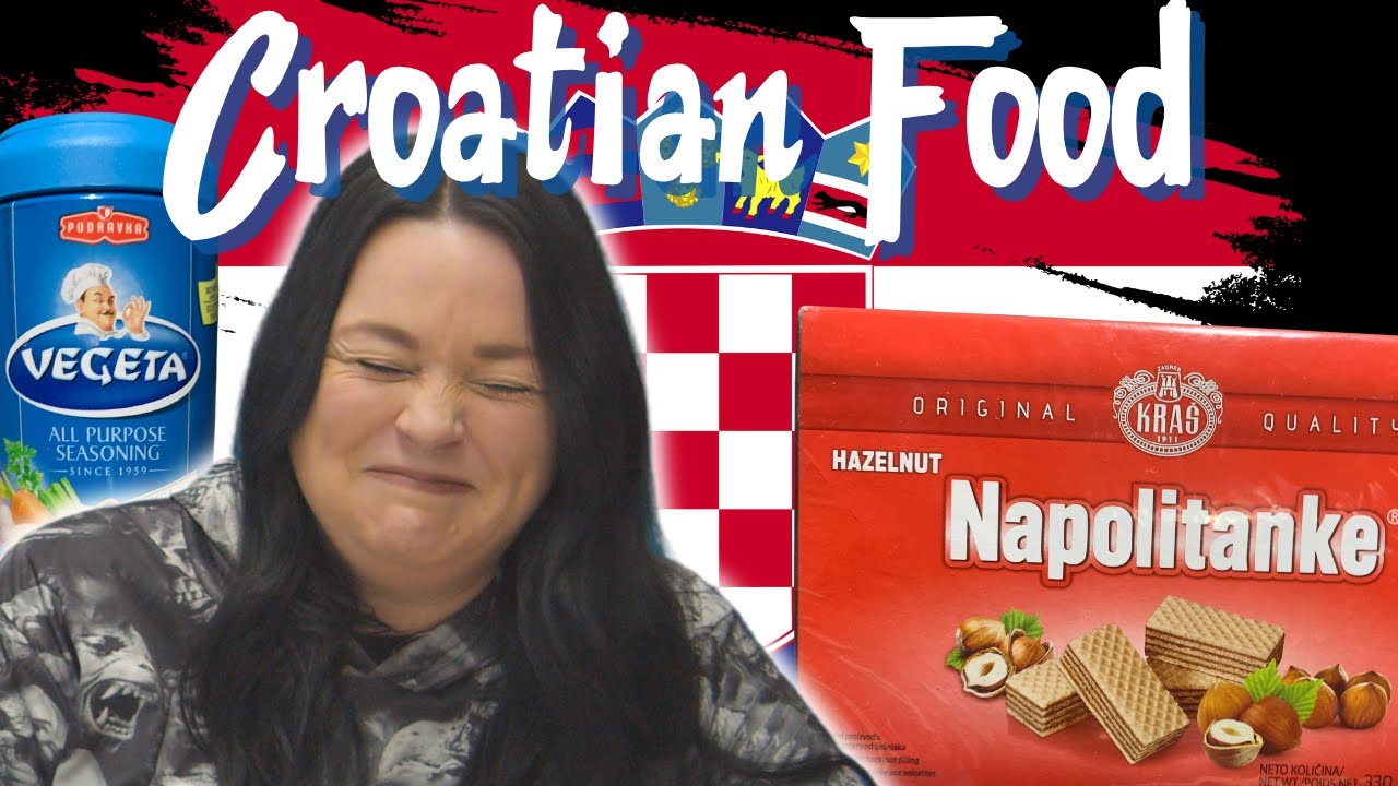 Americans TRY Croatia Snacks