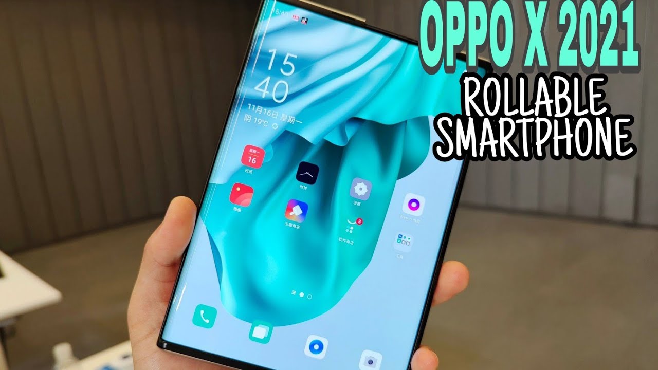 OPPO X 2021 Rollable Smartphone: First Look