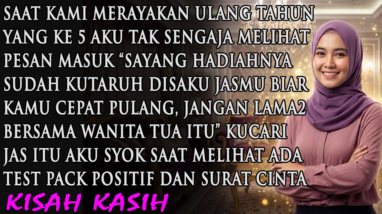 SAAT MERAYAKAN ULANG TAHUN YANG 5 AKU TAK SENGAJA MELIHAT PESAN MASUK 