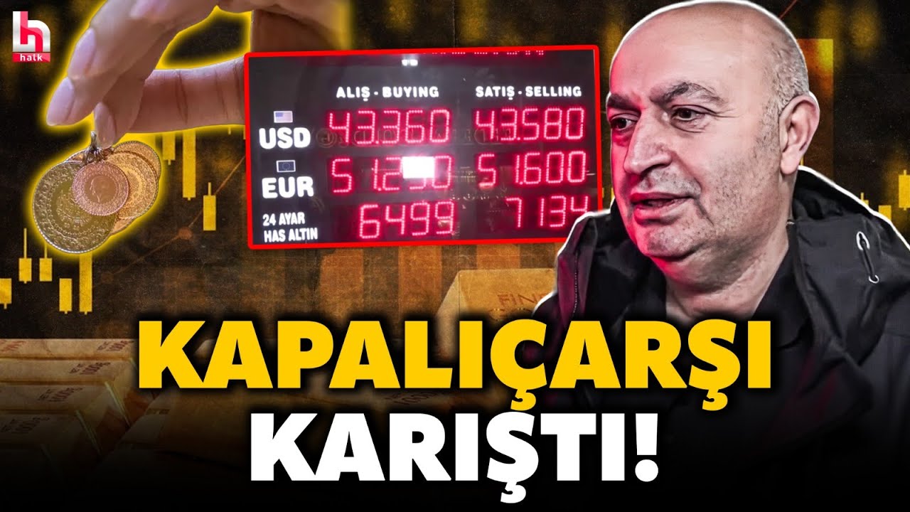 Kapalıçarşı alev aldı! Altın fiyatları kontrolden çıktı! Uzman isimden korkutan uyarı!