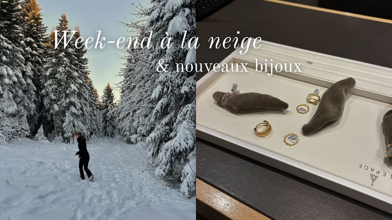 Je manifeste la bague de mes rêve, sortie à la neige et pizza géante