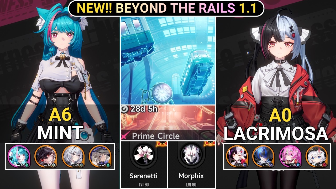 NEW STAGES 11 & 12! NEW BTR RESET! A6 Mint & A0 Lacrimosa All F2P WP | Beyond The Rails NTE 1.1