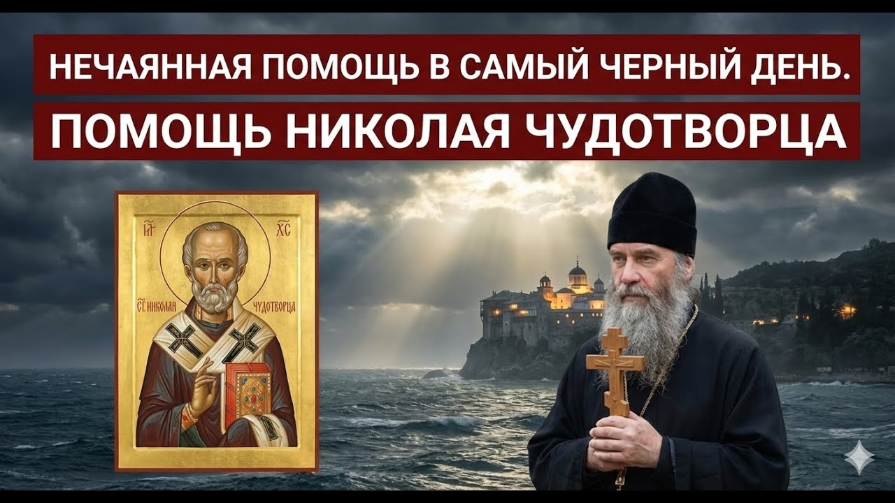 Нечаянная помощь в самый черный день Помощь Николая Чудотворца
