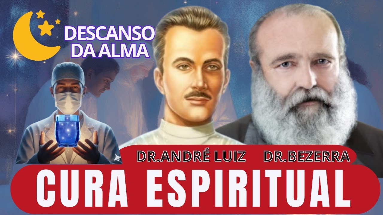 OUÇA ESTA ORAÇÃO E DURMA EM PAZ | Dr. André Luiz Dr. Bezerra e Equipe Médica  Água Fluidificada