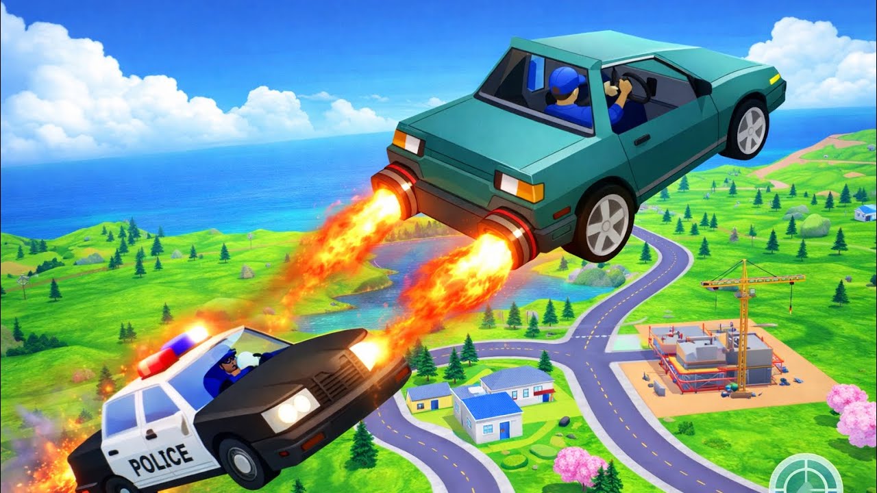 Car FlY Ho GaYi ! || Dude TheFT WarS NeW GaMePlAY||