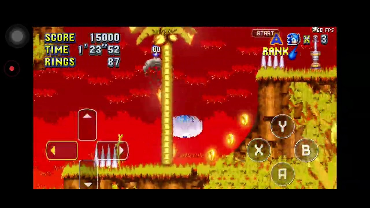 Jogando com megamix v2 sonic mania no sonic 3 air