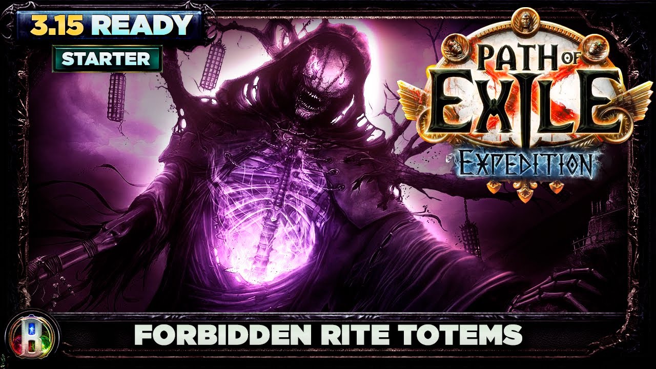 Path of Exile - Forbidden Rite Totems Build - Hierophant Templar - Path of Exile Builds - Poe Builds