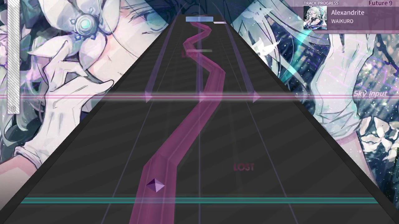 【Arcaea】 Alexandrite [FUTURE 9] Chart View