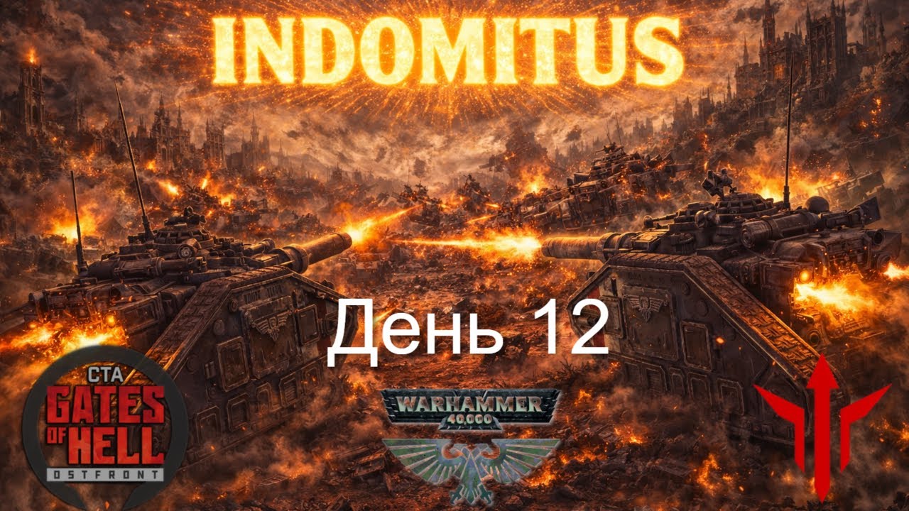 Call to Arms: Gates of Hell – Ostfront | Indominus 40K RTS | Завоевание | Кампания 12!