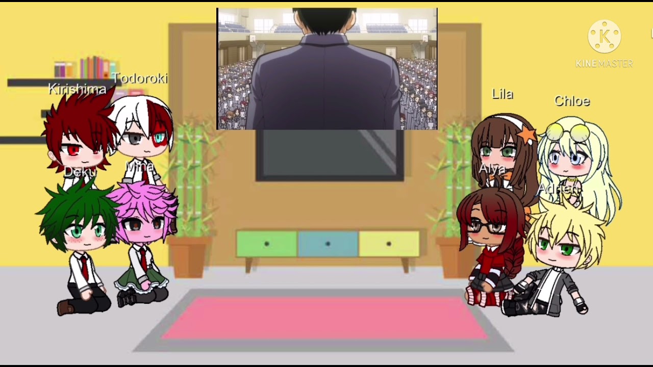 MLB+MHA react to Marinette+Bakugo’s past as Nagisa+Karma (Assassination classroom)￼