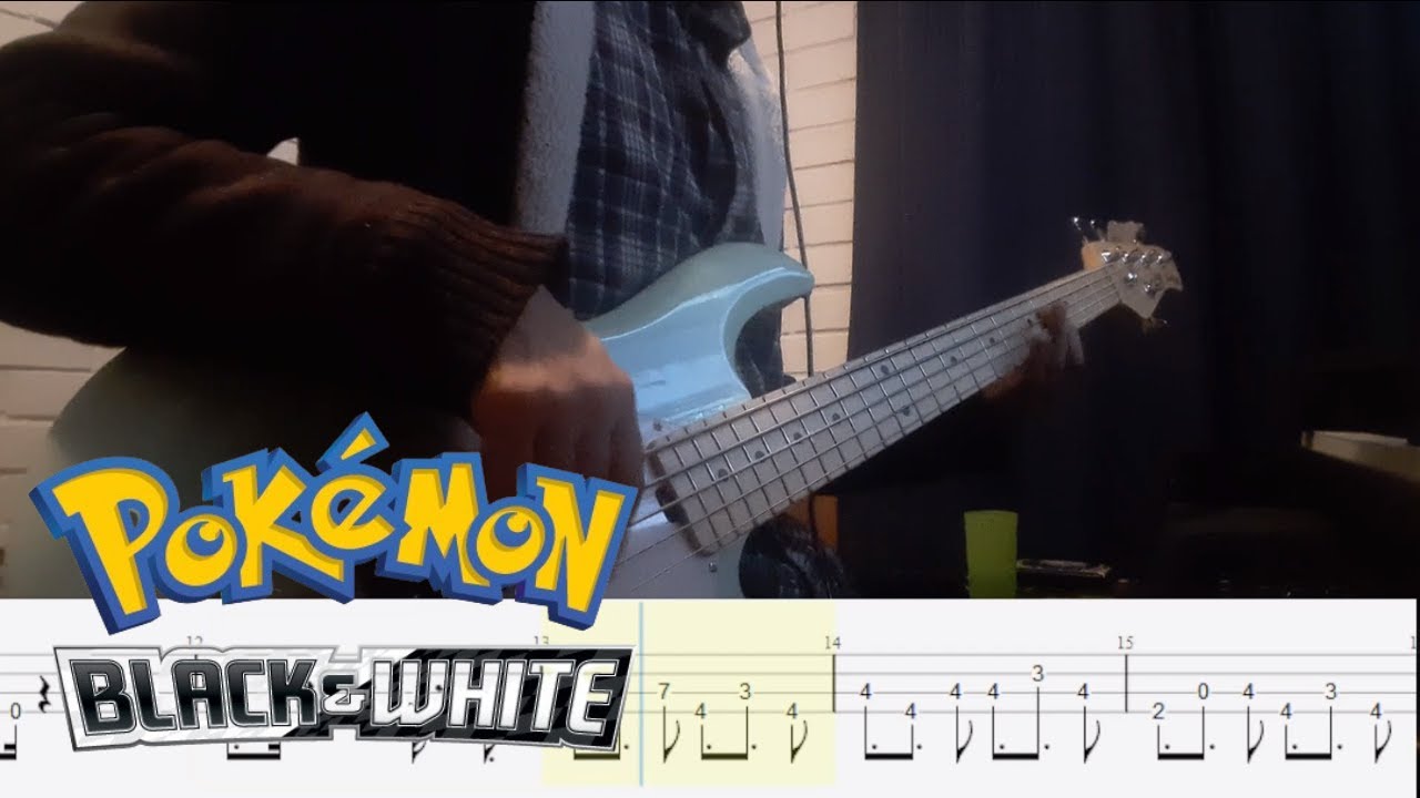 Undella Town (Summer) - Pokémon Black & White || Bass Cover (w/Tabs)