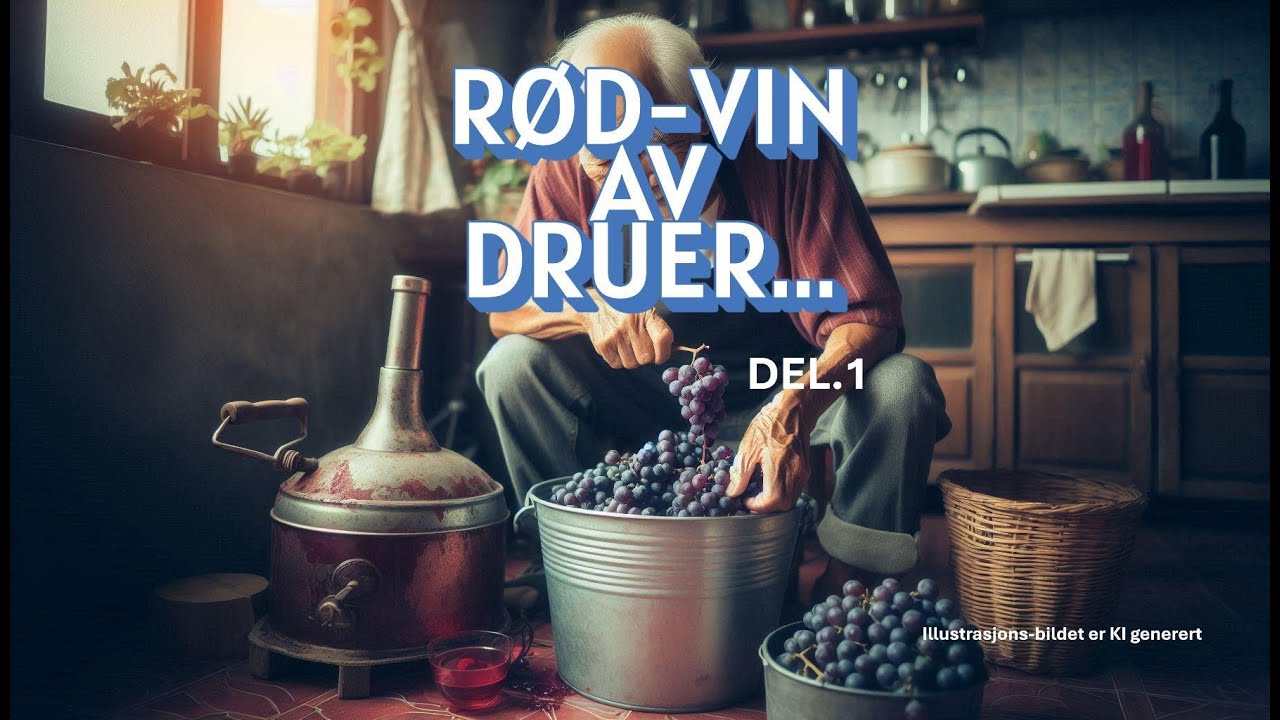 DIY RØD VIN Del .1