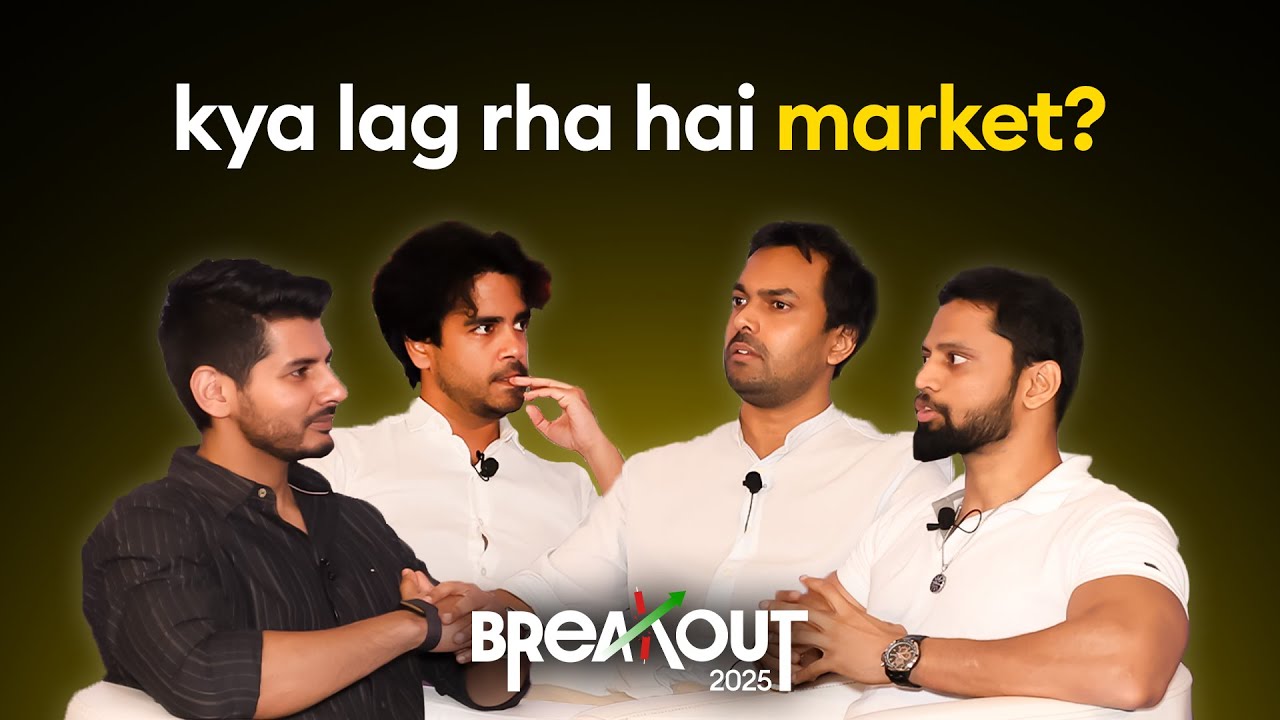 What’s Next in the Market? | Ft. Praful Kulkarni, Sarang Sood, @CAArjunTandon  & Nikhil Khandelwal