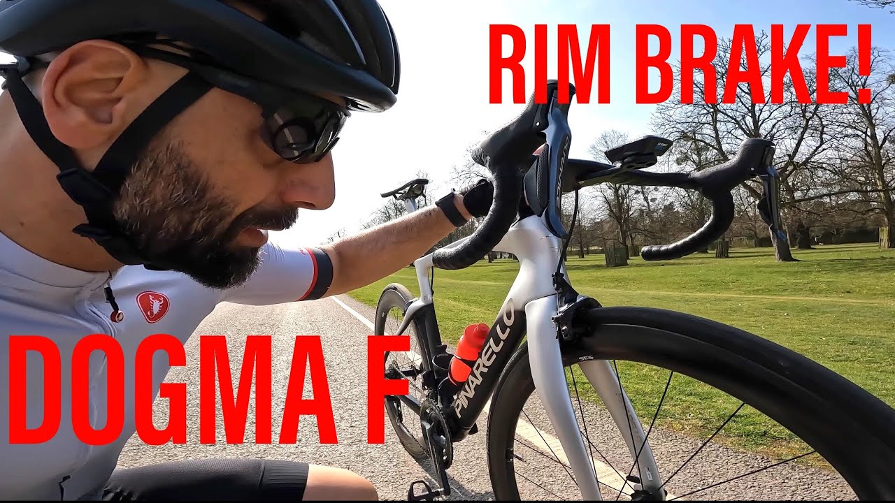 Суперэксклюзивные ободные тормоза Pinarello Dogma F: Мне посчастливилось попробовать снять на вид...
