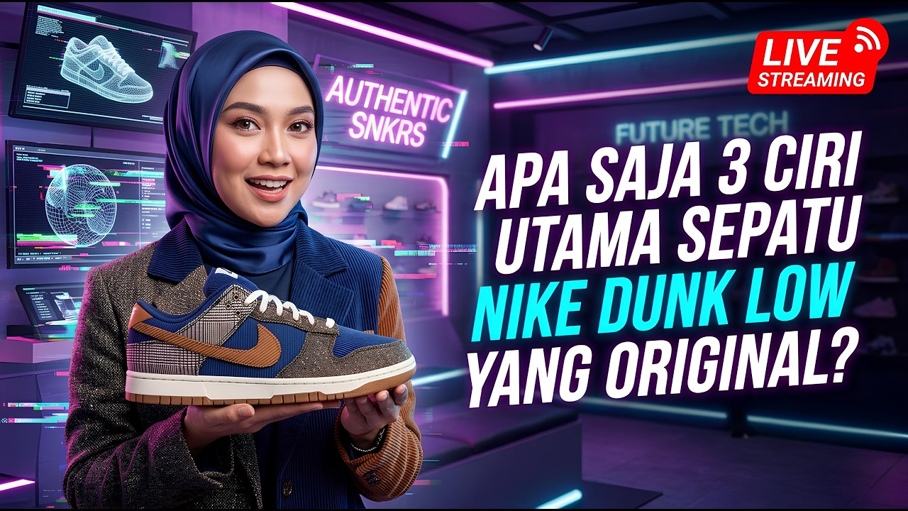 Apa Saja 3 Ciri Utama Sepatu Nike Dunk Low yang Original ? Kita Bahas Bareng Flogen Store