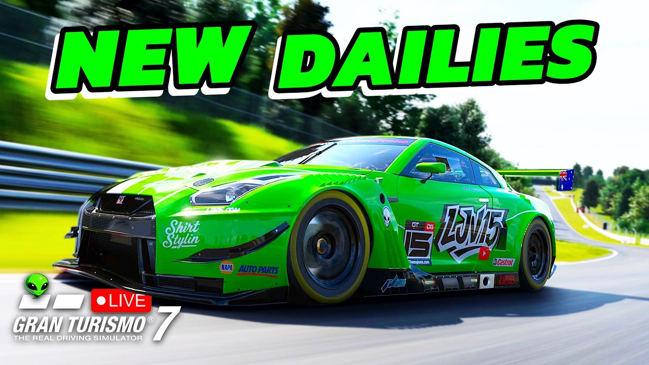 👽LIVE | GRAN TURISMO 7 | Wk12 Adrian Neweys...there's an Aston 🫨 | NEW GT7 Daily Races