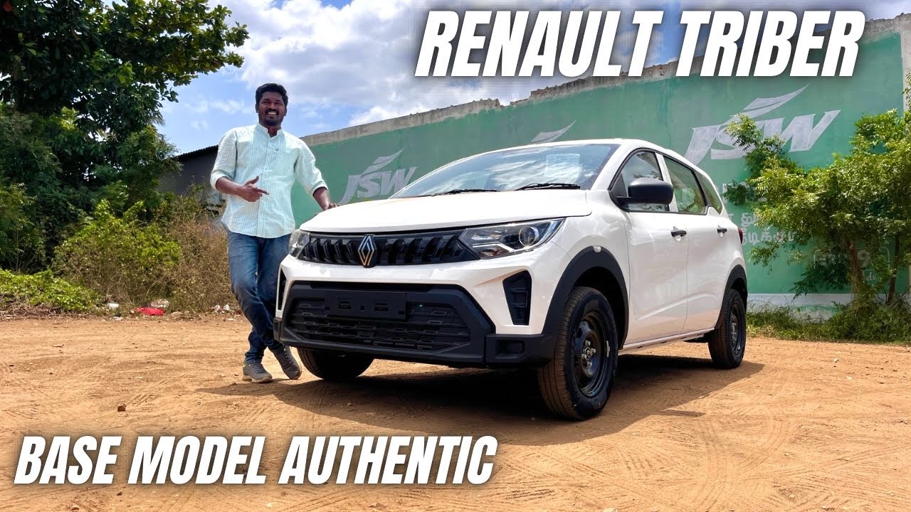 2025 Renault Triber Facelift &ndash; Authentic Variant|Base Model 6.29 lakhs 7 seater