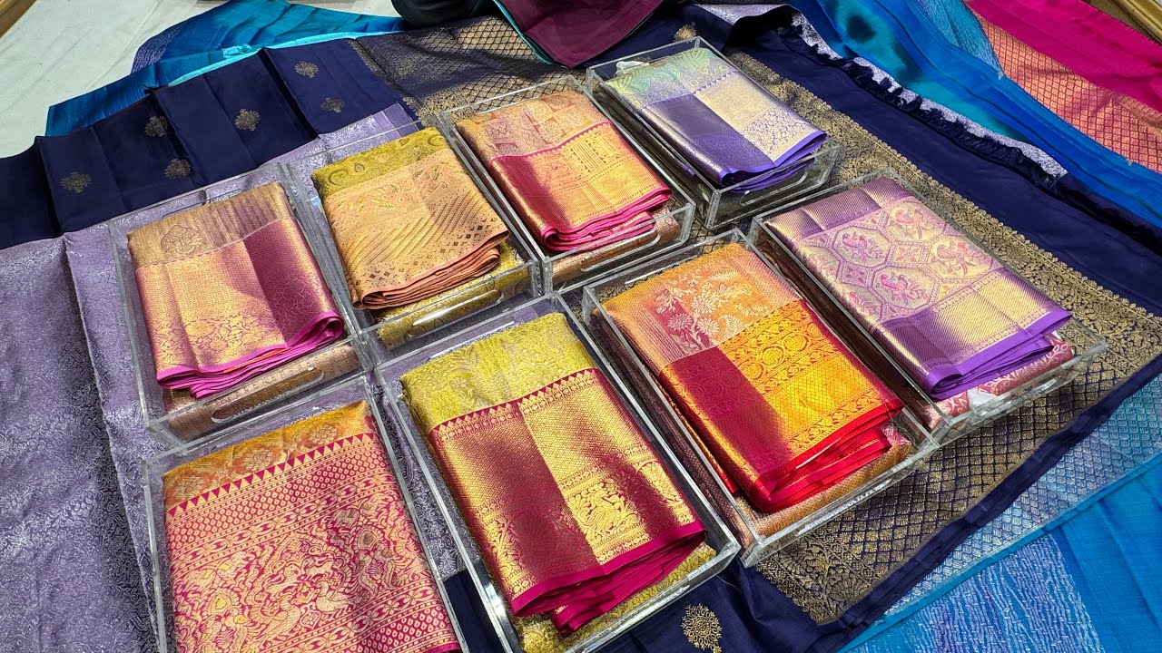 Chickpet Bangalore Wholesale Pure Handloom Silk Sarees Collection| Online Single Courier Avl