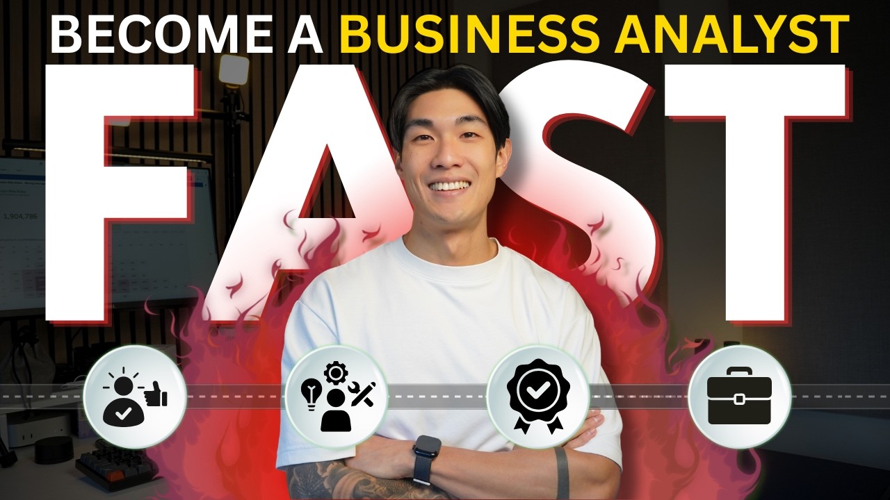 Fastest Way to Become a Business Analyst (Business Analyst Job Roadmap)