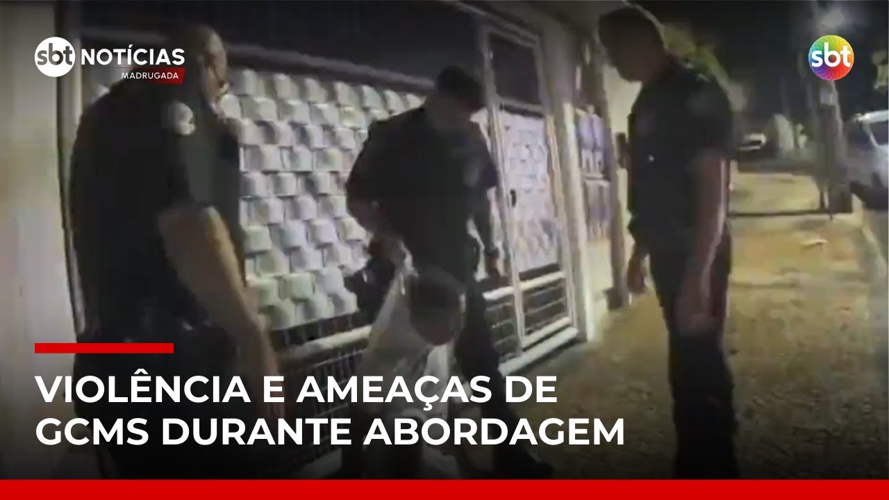 &ldquo;Vou quebrar suas pernas&rdquo;: GCM de Americana (SP) &eacute; investigada por agress&atilde;o | #SBTNot&iacute;cias