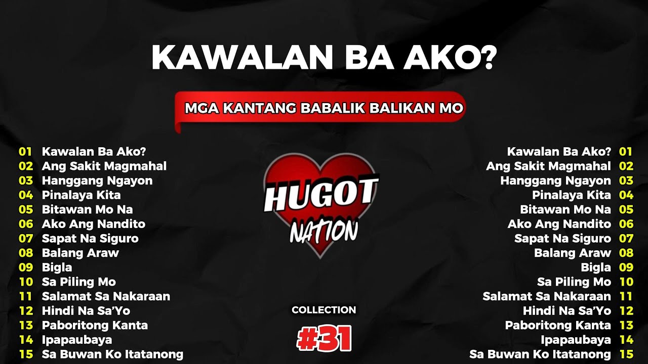 💔【HUGOT SONGS #31】“KAWALAN BA AKO?” | New Hugot OPM Playlist 2026