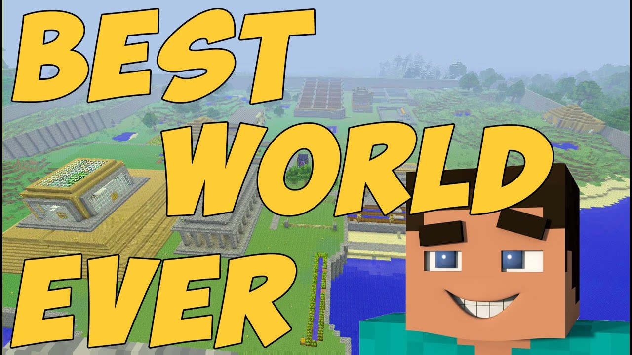 Best Minecraft Survival World (Tour)