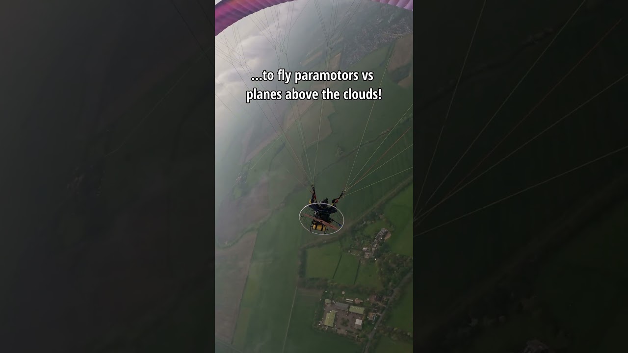 Clouds: My Favourite Place on a Paramotor