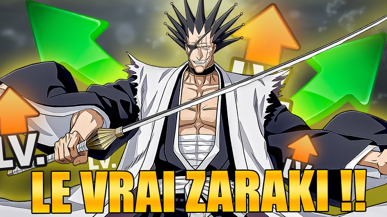 ALERTE ZARAKI A ETE AMELIORE LES DEVS NOUS ECOUTENT Bleach Soul Resonance