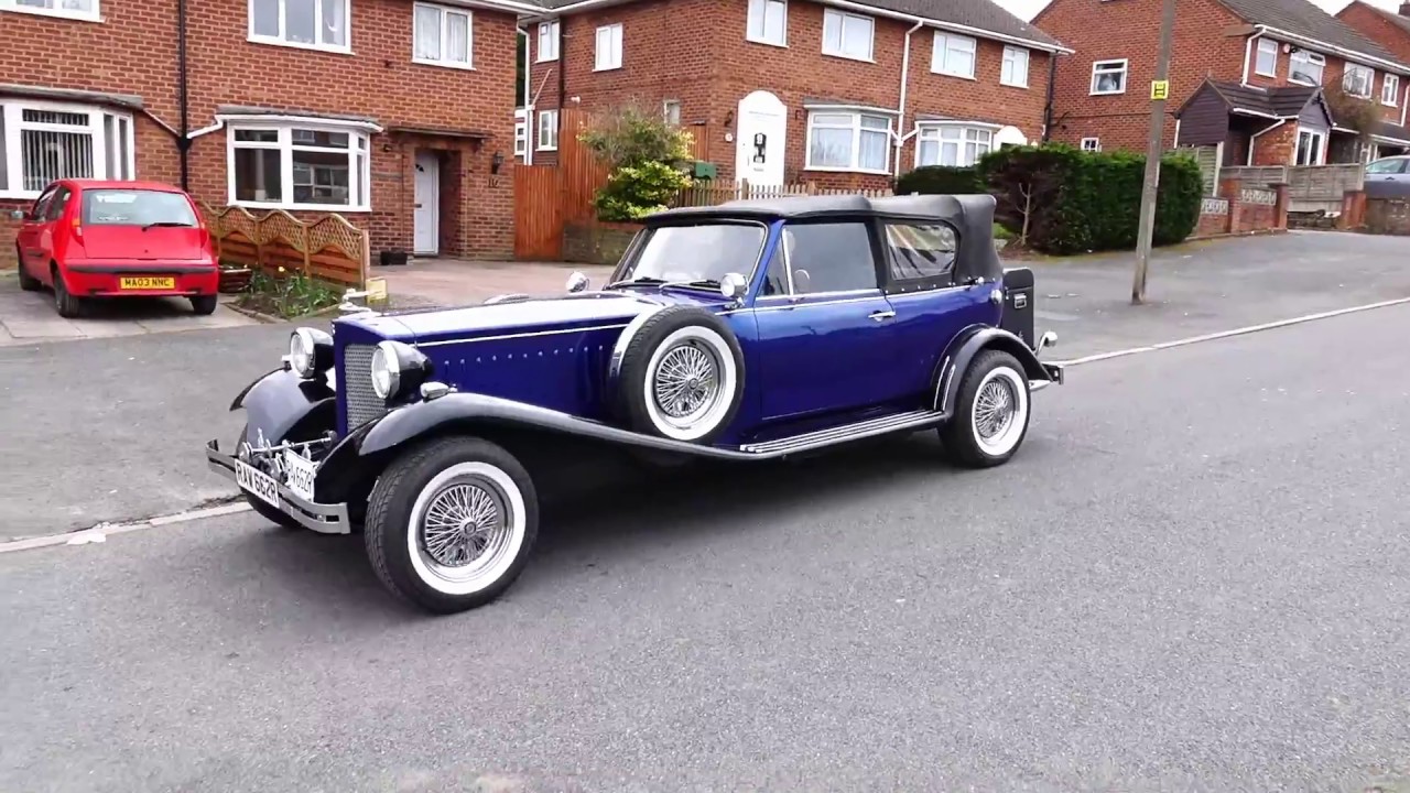 Beauford Kit Car out and about - Simon Driving
