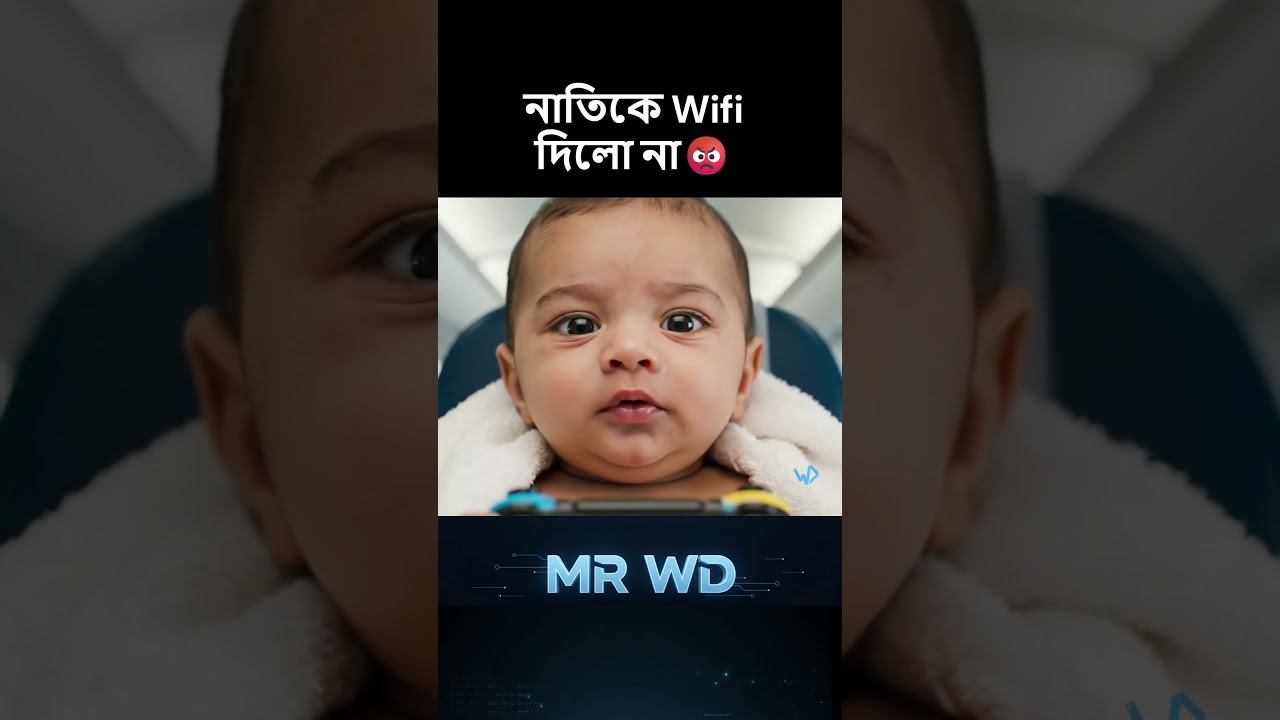 প্লেনে Wifi নেই কেনো? 😂 #tiktok #funnyvideo #natok #cartoon #mrwd #veo3 #gta5_fivem_tricks