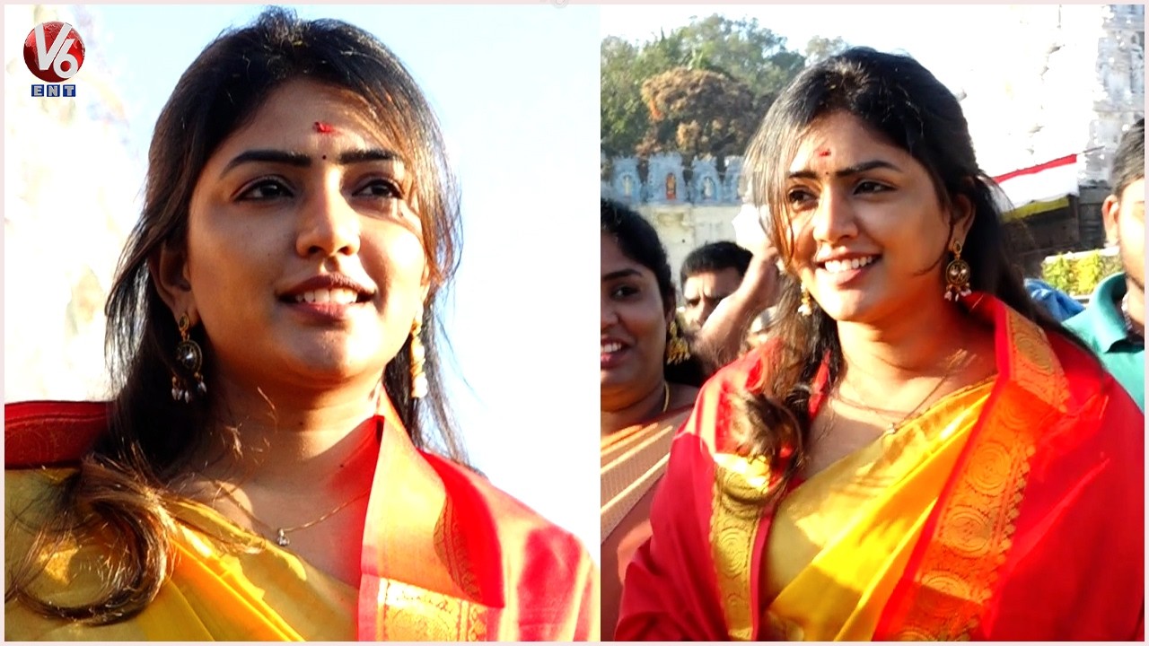 Heroine Eesha Rebba Visits Tirumala Tirupati Temple | Eesha Rebba Latest Video | V6ENT