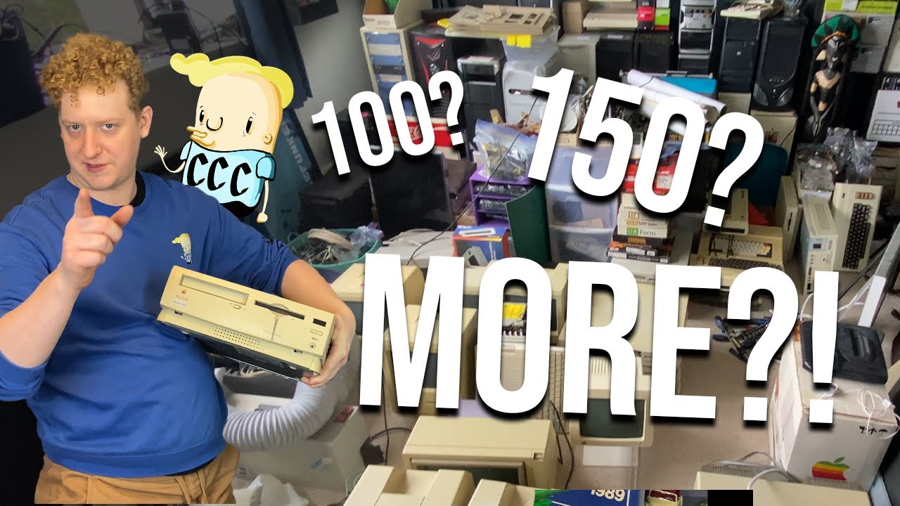 BIGGEST Computer Collection You'll Ever See in an APARTMENT?!
