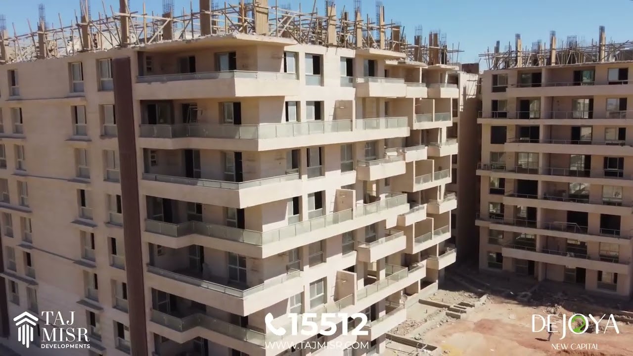 Dejoya 2 Construction Update by Taj Misr Developments - October 2025