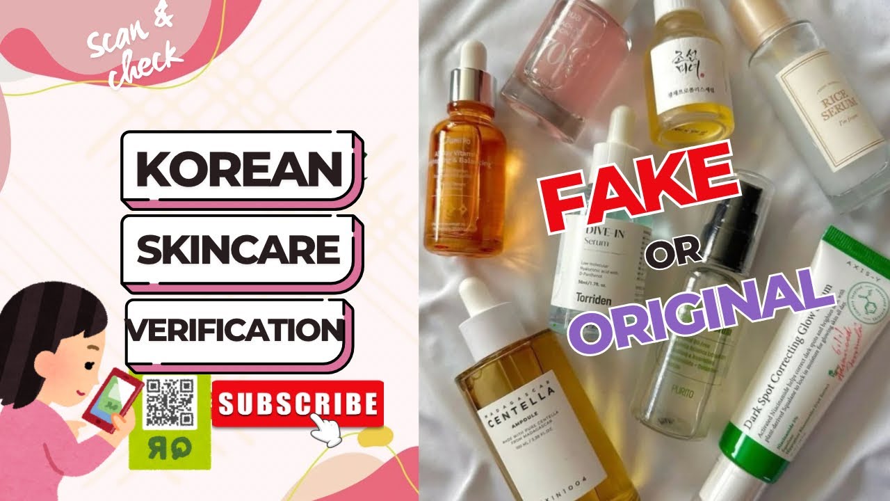 Verify KOREAN Skincare Products in Pakistan🇵🇰 | Easy Authentication Method #korean #koreanskincare