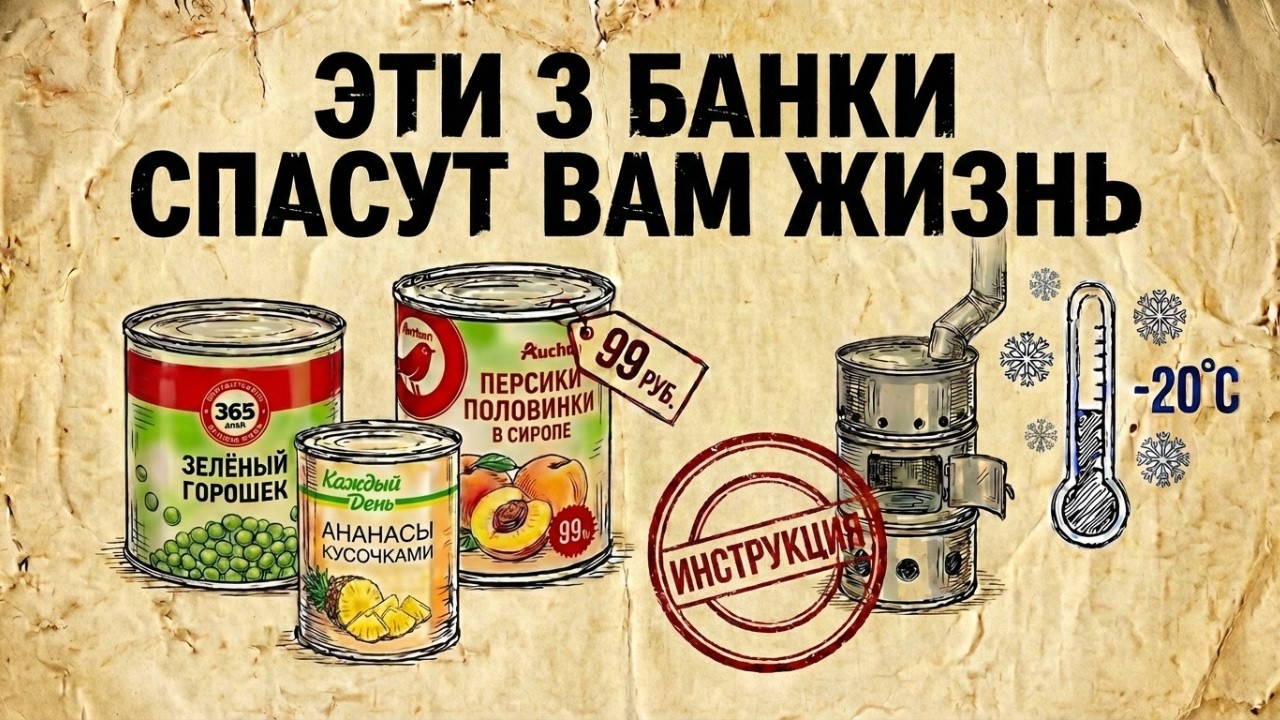 Буржуйка в домашних условиях. Как не замерзнуть в -20 С без света и газа?