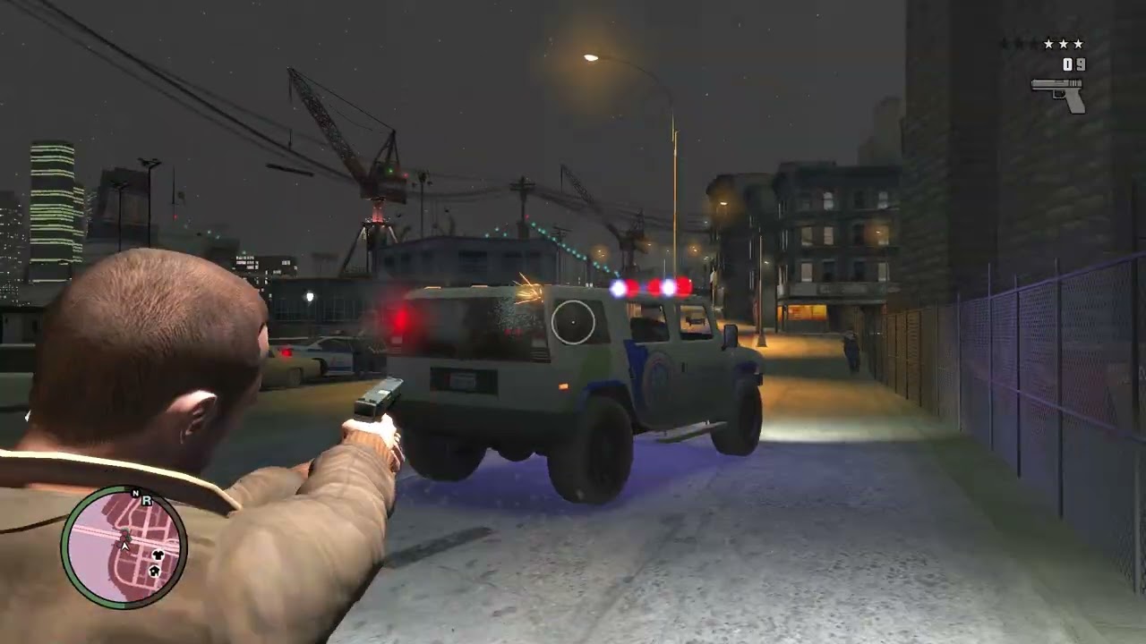 GRAND THEFT AUTO IV RUNNING AWAYFROM THE POLICE
