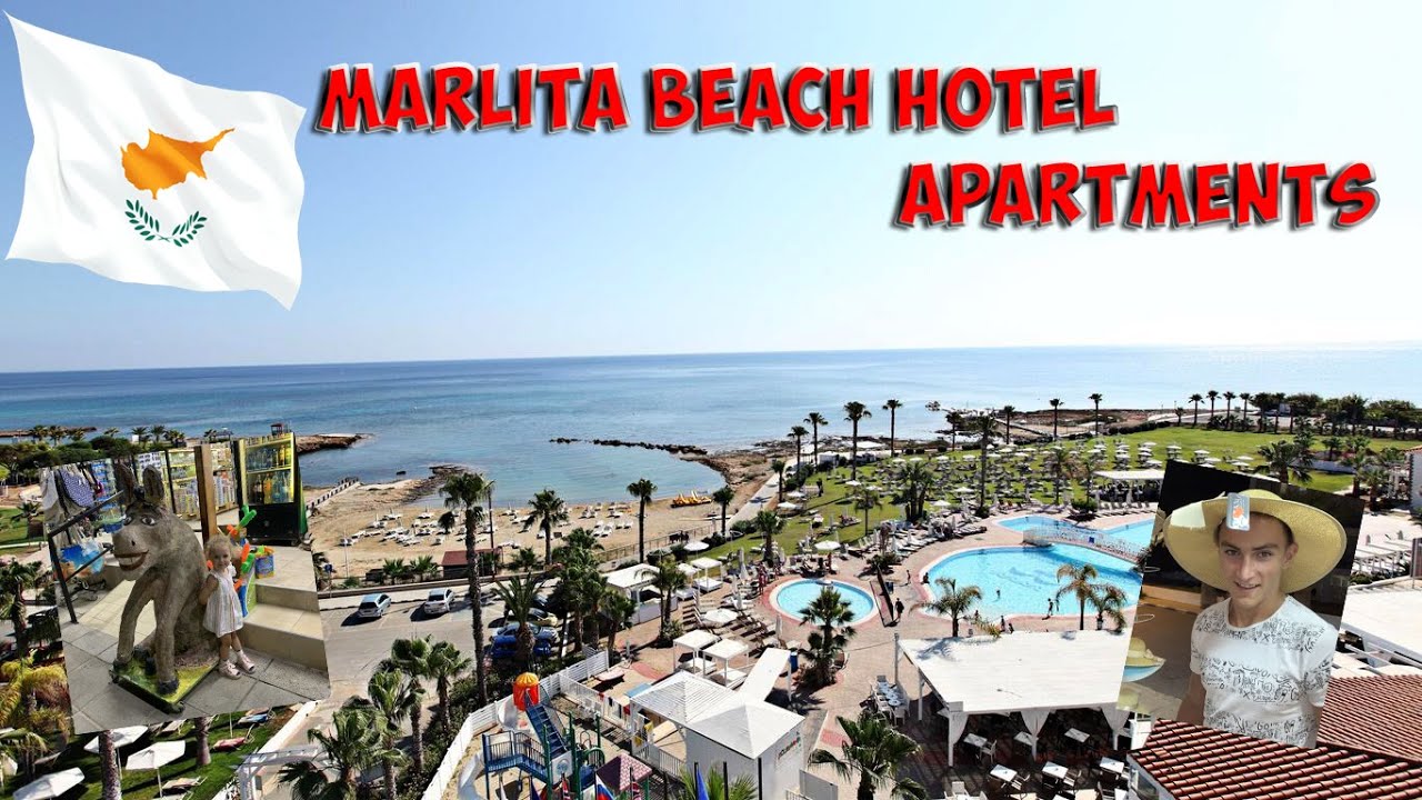 Cyprus Marlita Beach  Hotel Apts, Best beach of Cyprus