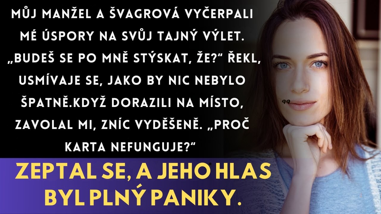 „Odhalení zrady: Tajný výlet mého manžela a švagrové, který vyčerpal mé úspory“