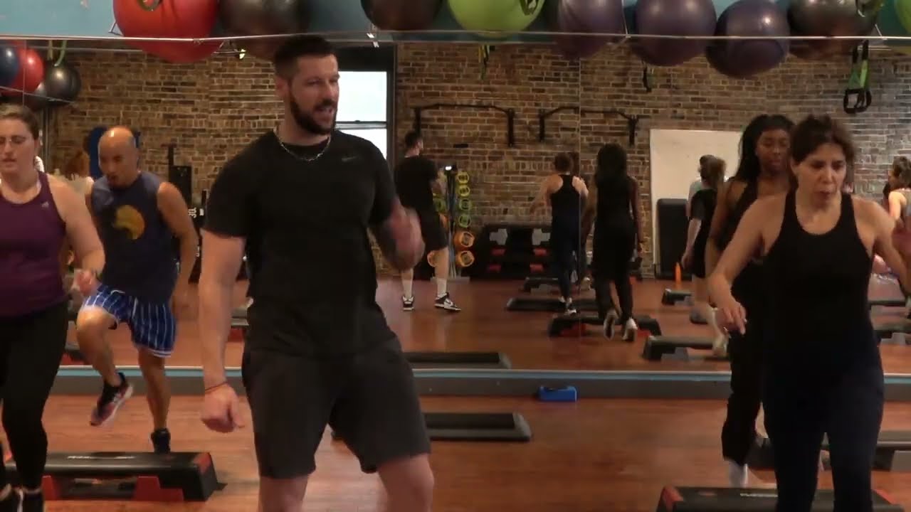 Step Aerobics Masterclass | Part 2 | Intermediate-Advanced Cardio Workout with Music