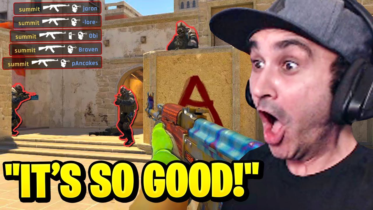 Summit1g's First Game of NEW COUNTER STRIKE 2