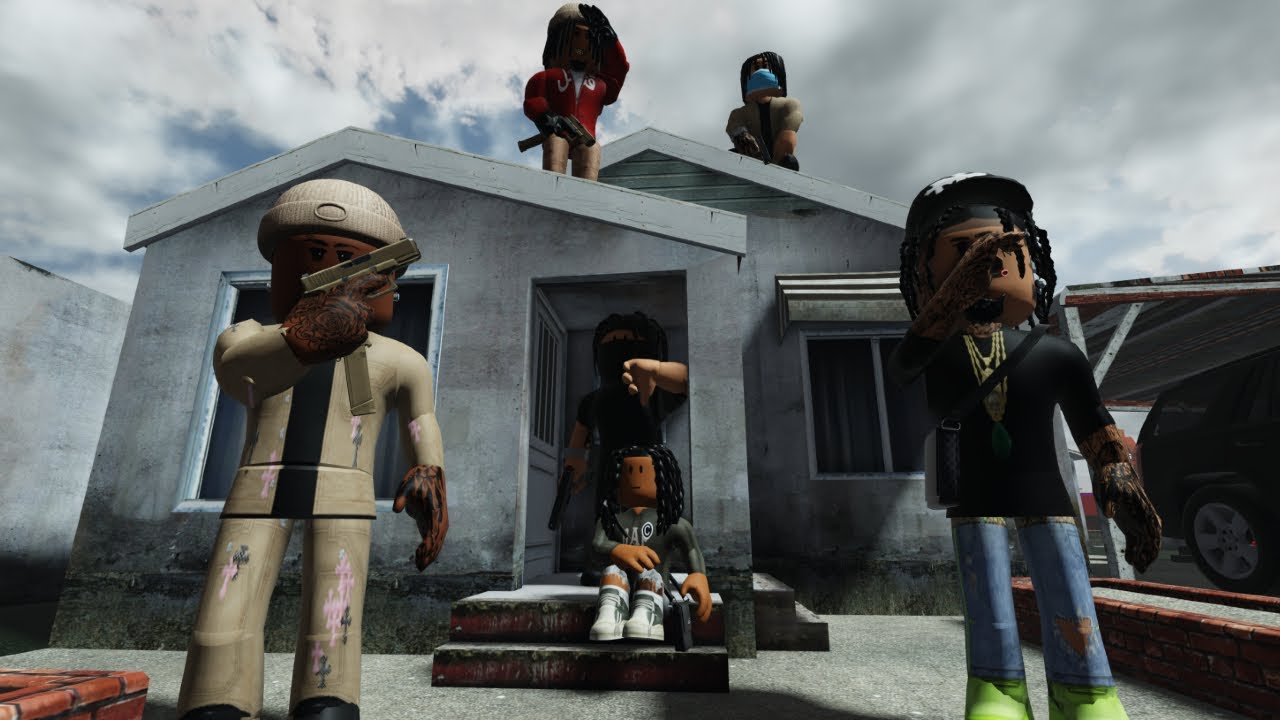 I WENT ON A ROBBERY SPREE IN THIS ROBLOX FIVEM HOODGAME