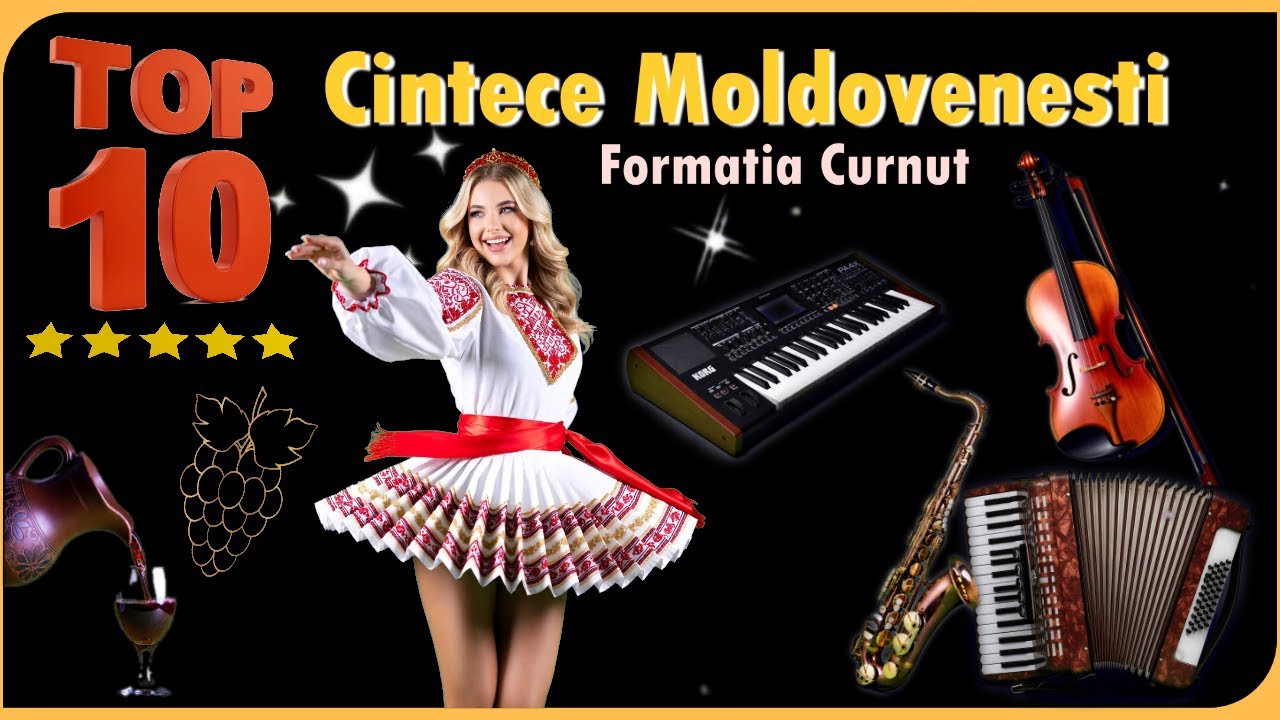 Formatia Curnut – Colaj Muzica 🎵 Cele Mai Tari Cintece Moldovenești
