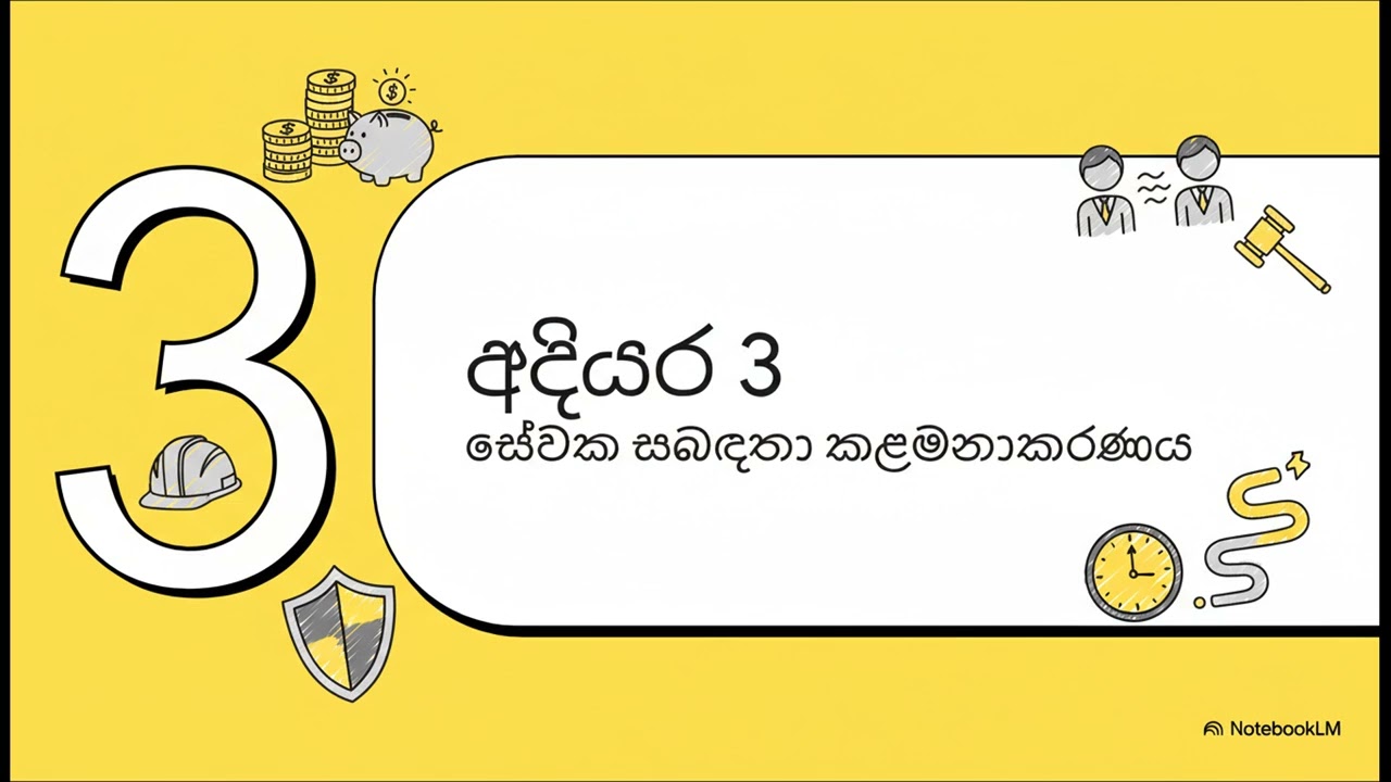 සේවක ගමන් මඟ  මානව සම්පත්