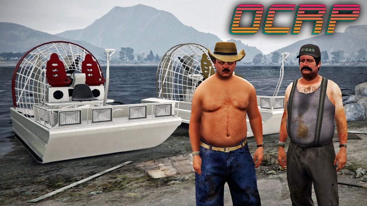 Fan Boat Fun with Chuck & George in OCRP!