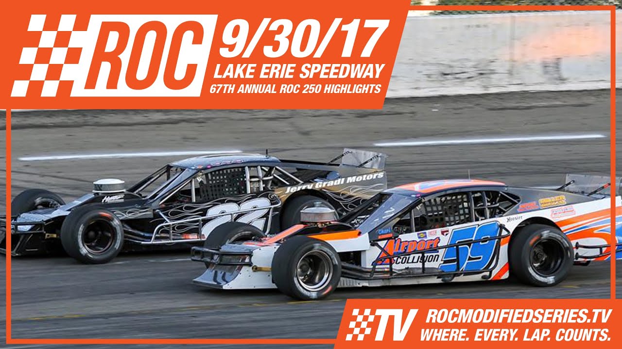 Lake Erie Speedway - 67th Annual Race of Champions 250 Highlights - 9/30/17