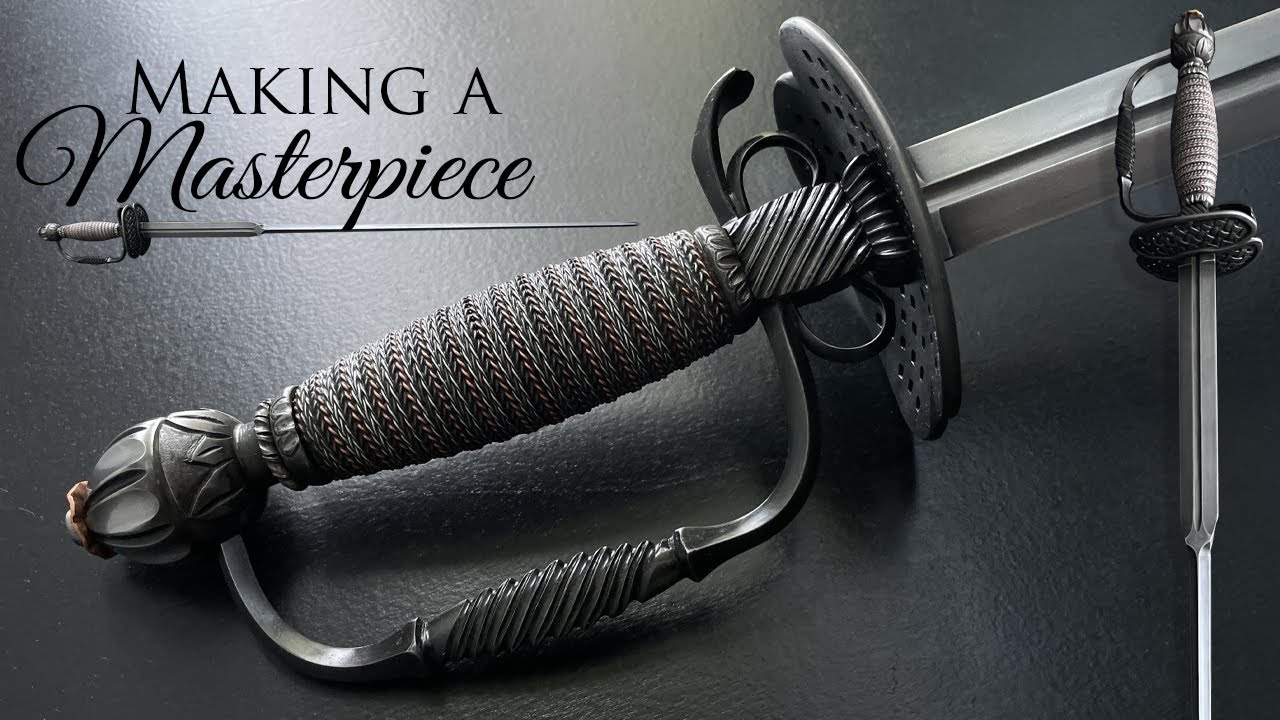Forging a $10,000 Smallsword from Wootz - Colichemarde