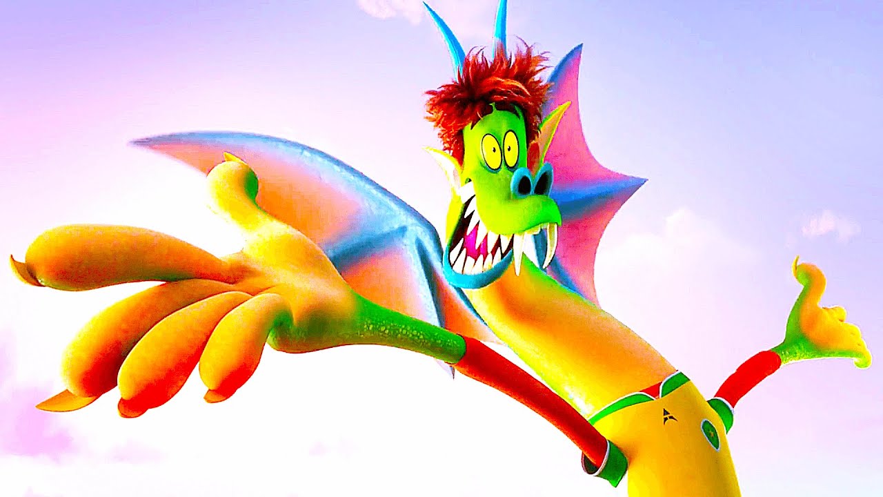 Johnny Learns To Fly Scene | HOTEL TRANSYLVANIA: TRANSFORMANIA (2022) Movie CLIP HD
