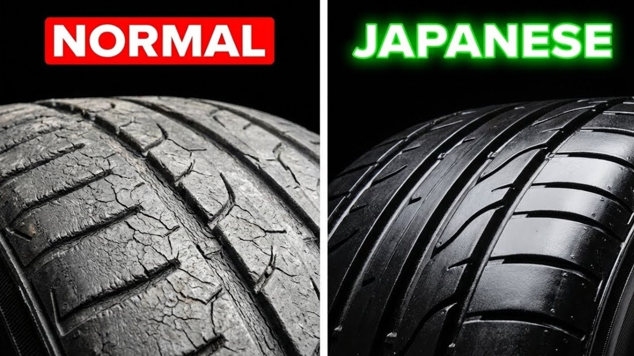 The Japanese Method to Make Your Tires Last 5 Years Longer