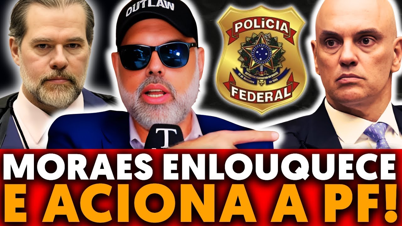 URGENTE! 🚨 ALLAN DOS SANTOS: MORAES MANDA PF intimar Presidente da UNAFISCO que o criticou
